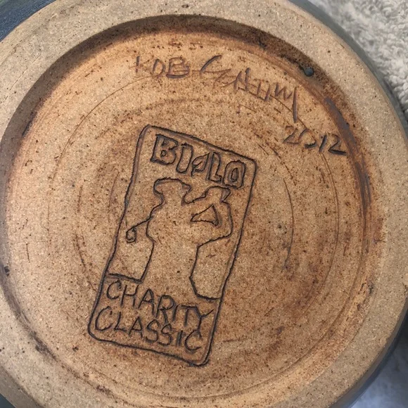 Vintage! Rob Gentry ( 2012) Signed pottery Pitcher ( rare piece) - Picture 6 of 7